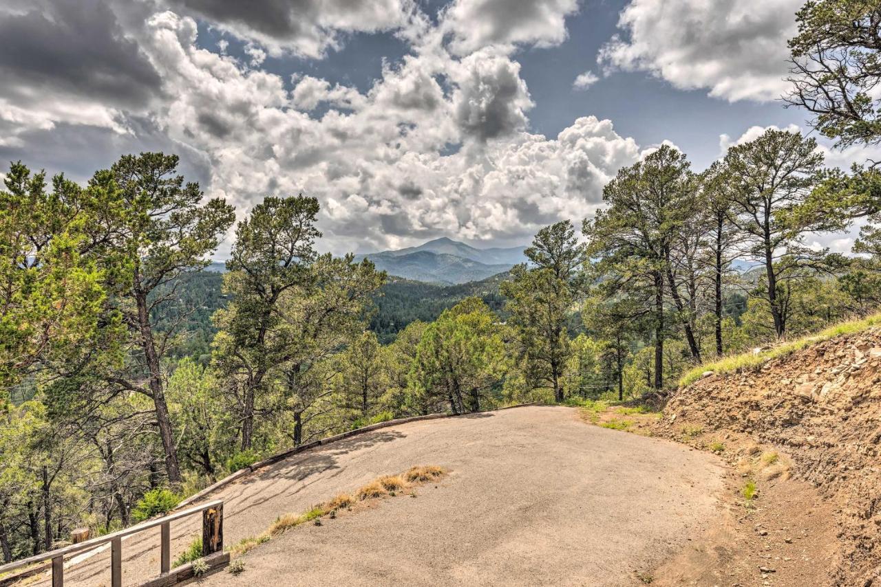 Villa Mountains Majesty Cabin With Hot Tub And Mtn Views! Ruidoso Exterior foto